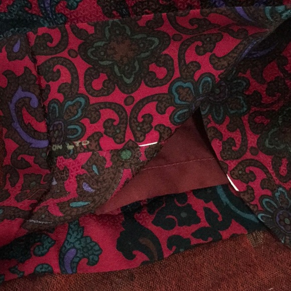 Vintage 1980, 100% Silk, cocktail free, Professionally Made, Bogies-Bangkok,US6 - Picture 4 of 6